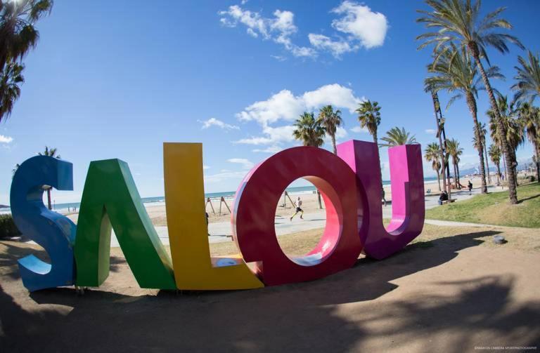 Salou : Spacieux Appartement 100 M2 Vue Sur Mer Eksteriør bilde